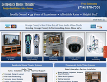 Tablet Screenshot of leetronicstheater.com